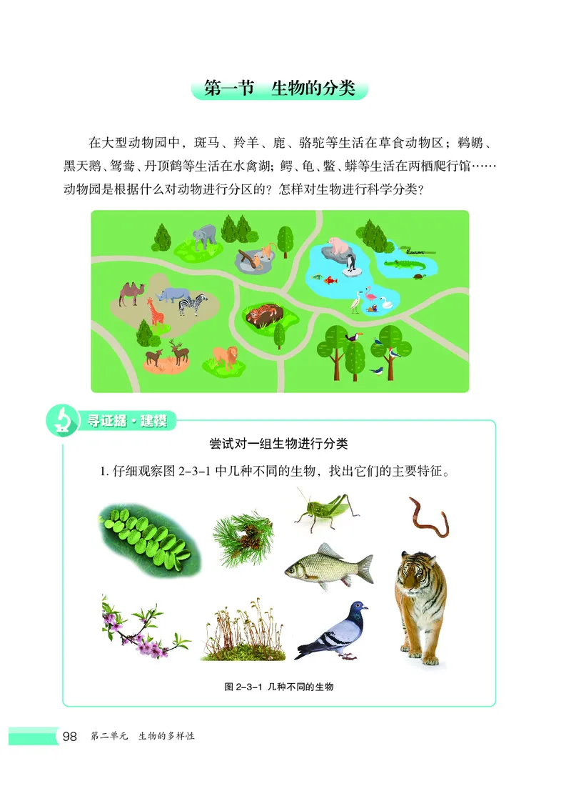 冀少版7年级生物上册高清教材_4-教培资料-26年最新资料-同步更新_初中高中教资_03科三专项（进去保存报考的学科即可）_02科三专项（笔记真题思维导图教学设计版本二）