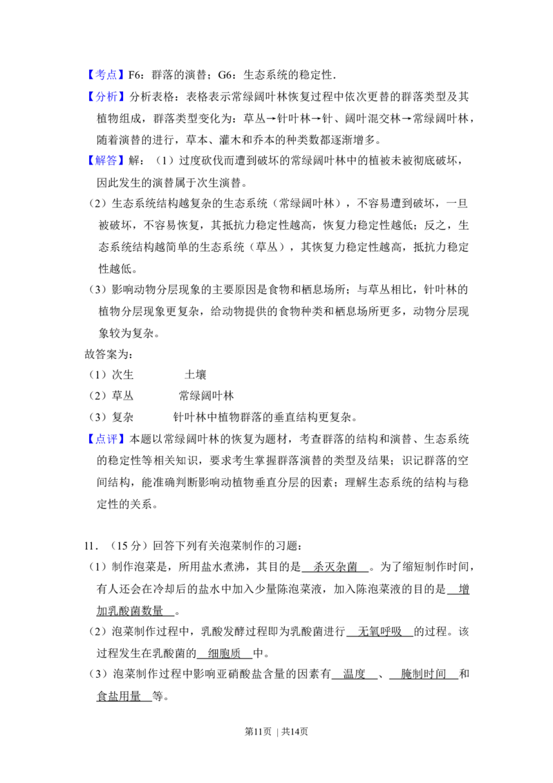 2013年高考生物试卷（新课标Ⅰ）（解析卷）_1.高考2025全国各省真题+答案_01.2008-2024全国高考真题（按省份分类）_16.山西_2008-2024&middot;（山西）生物高考真题