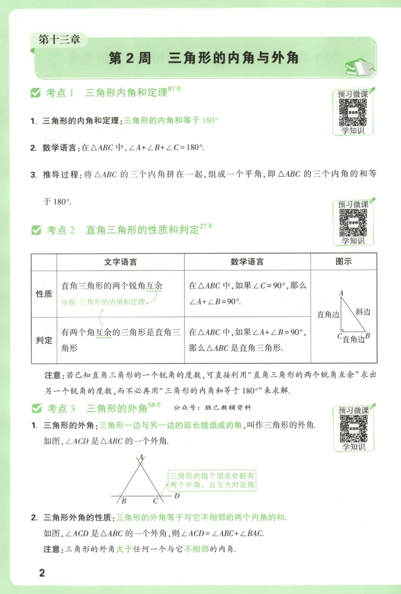 每周重点预习单_2026万唯系列预习复习_2026版初中《万唯周末检测小卷》8年级上册（语数外）_2025秋万唯周末小测卷数学人教版8年级上册