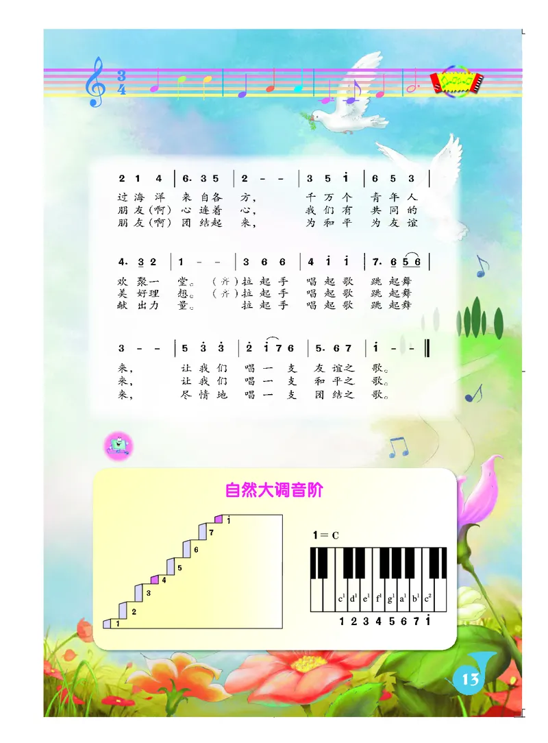 人音版7年级音乐上册高清教材简谱_4-教培资料-26年最新资料-同步更新_初中高中教资_03科三专项（进去保存报考的学科即可）_02科三专项（笔记真题思维导图教学设计版本二）