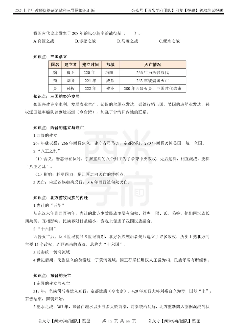 初中历史-知识导图汇编_4-教培资料-26年最新资料-同步更新_初中高中教资_03科三专项（进去保存报考的学科即可）_01科目三FB网课、三色速记手册、知识点导图等推荐_初中