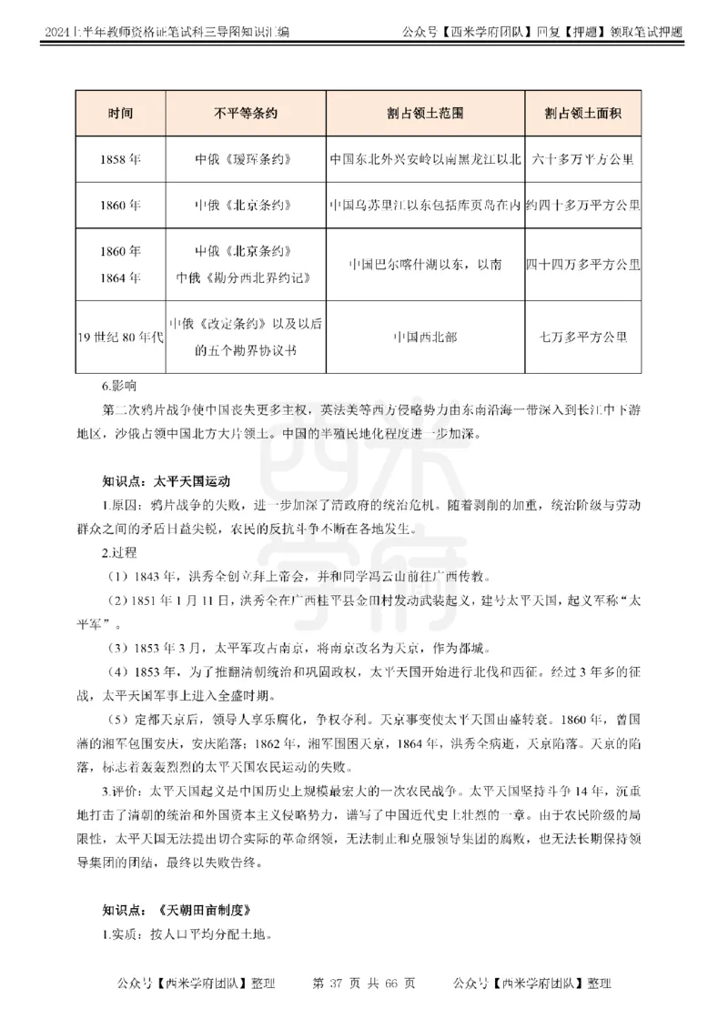 初中历史-知识导图汇编_4-教培资料-26年最新资料-同步更新_初中高中教资_03科三专项（进去保存报考的学科即可）_01科目三FB网课、三色速记手册、知识点导图等推荐_初中