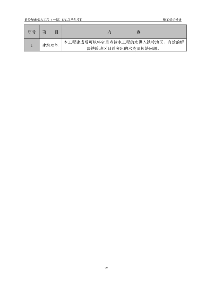 供水厂施工组织设计-汇总7.15_2021-2023年优秀施组方案_施工组织设计_施组22-铁岭市城市供水工程（一期）EPC总承包公司施组_1、施组