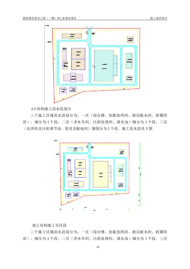 供水厂施工组织设计-汇总7.15_2021-2023年优秀施组方案_施工组织设计_施组22-铁岭市城市供水工程（一期）EPC总承包公司施组_1、施组