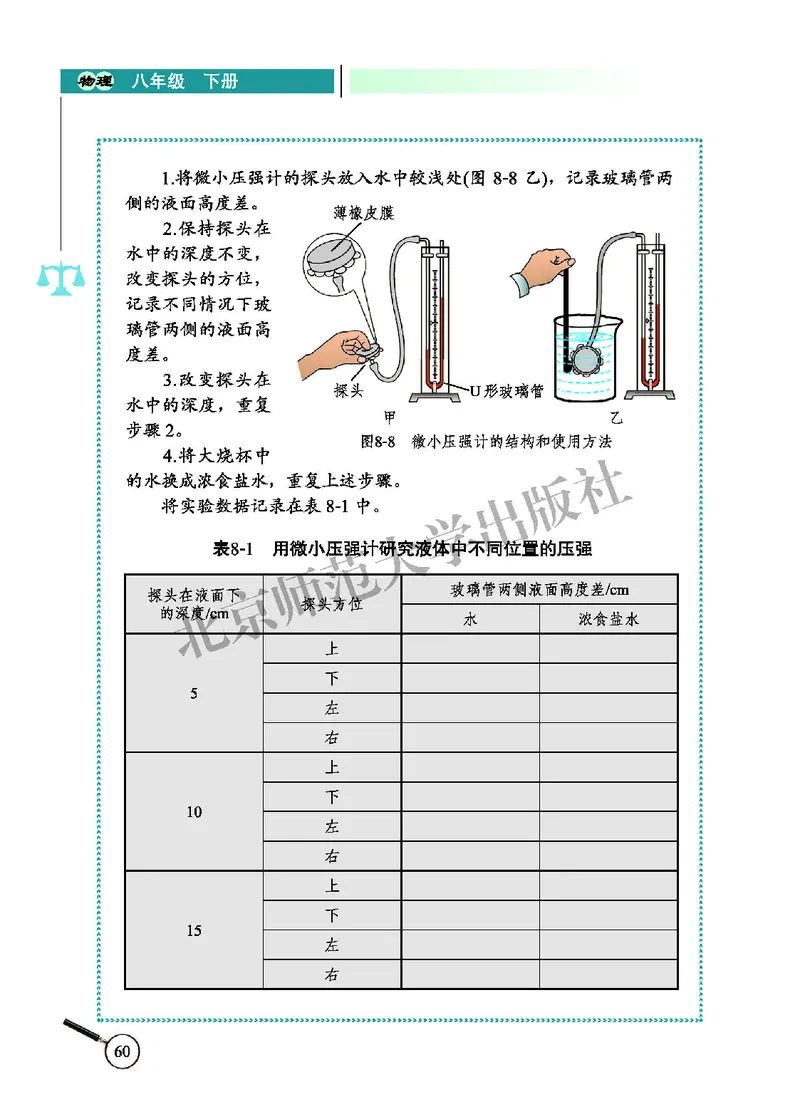 北师大8年级物理下册高清教材主编：闫金铎_4-教培资料-26年最新资料-同步更新_初中高中教资_03科三专项（进去保存报考的学科即可）_102025初中科目（全）电子教材