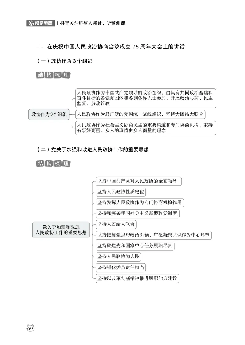 电子版讲义2025年政治理论背诵手册_2026考公资料_（05）超格_行测申论2025超格合集(行测&申论&政治理论)_政治理论2025超哥政治理论200题+100题CG