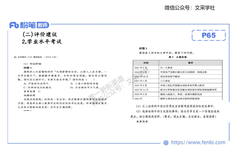 历史课程标准解读（初中）_4-教培资料-26年最新资料-同步更新_初中高中教资_03科三专项（进去保存报考的学科即可）_01科目三FB网课、三色速记手册、知识点导图等推荐_初中