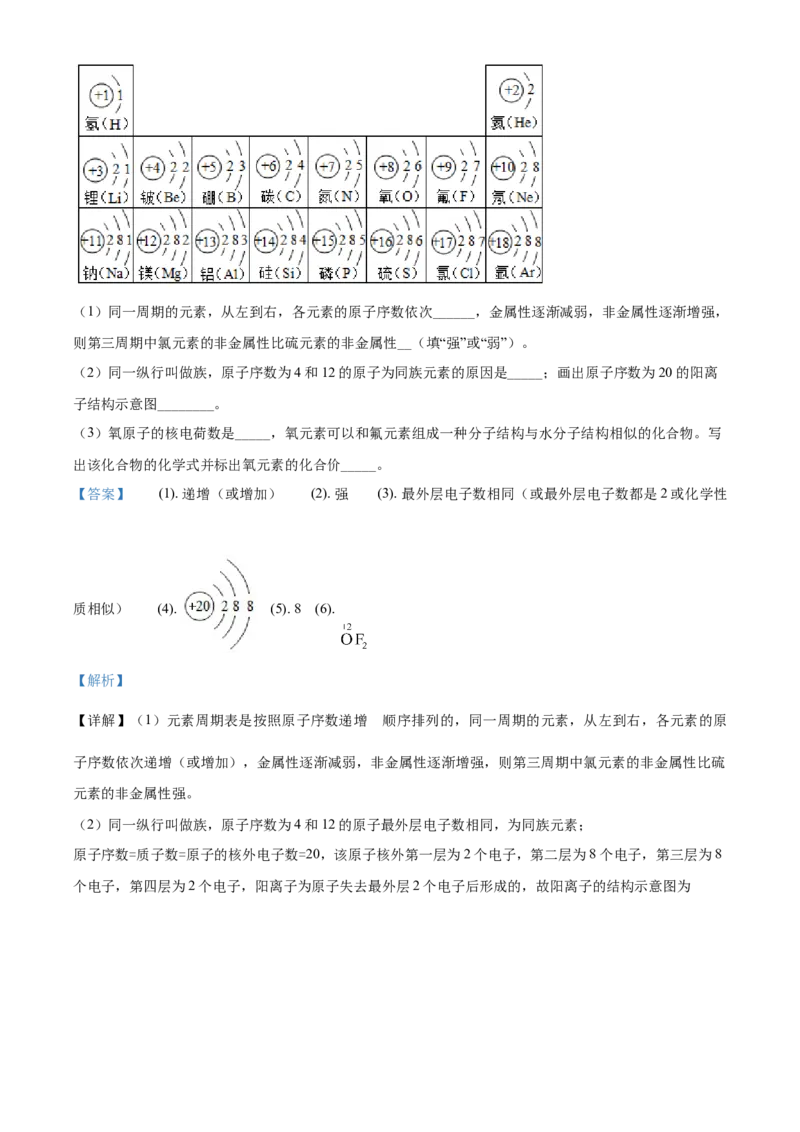2019年广西柳州市中考化学试卷（解析）_中考真题_5.化学中考真题2015-2024年_地区卷_广西省_柳州中考化学10-22