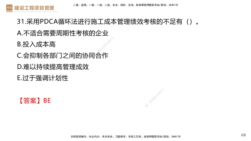 05.2025杨彬-精考速通-管理5_2026年一级建造师_2026年一建管理_2025年一建管理SVIP_02-基础精讲✿高端面授✿深度强化_22-管理《精考速通直播》杨彬HX_讲义