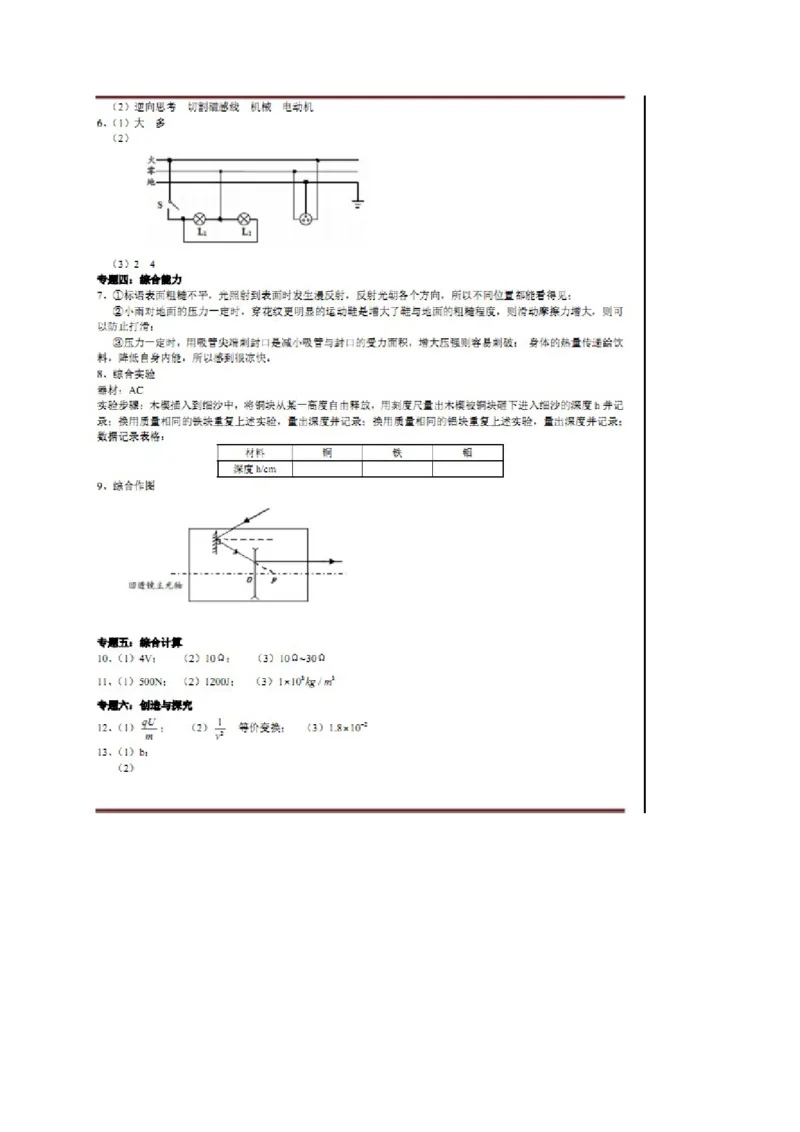 2017年青岛市中考物理试卷和答案_中考真题_4.物理中考真题2015-2024年_地区卷_山东省_青岛物理08-22