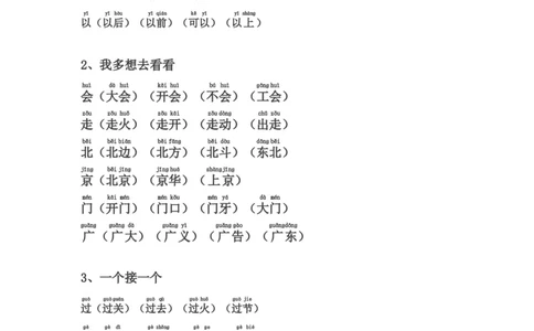 全册生字表组词(含注音声调全)_一年级上下册资料_一年级上语数英上下册学习资料_3-6-2、小学一年级语文下册_统编、部编、人教（语文全国统一只有一个版）_1、知识点总结_专项-字词句子