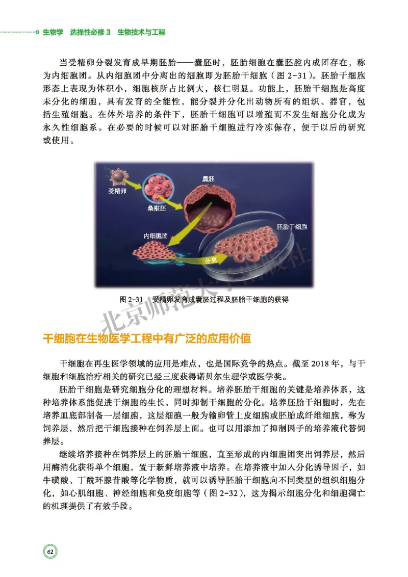 北师大生物选修3高清教材_4-教培资料-26年最新资料-同步更新_初中高中教资_03科三专项（进去保存报考的学科即可）_02科三专项（笔记真题思维导图教学设计版本二）