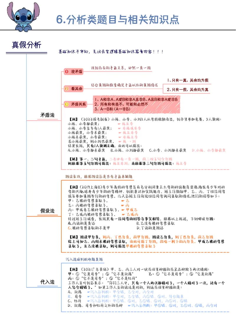 花生判断笔记总结_2026考公资料_（01）花生十三_0726花生行测笔记Q版无水印
