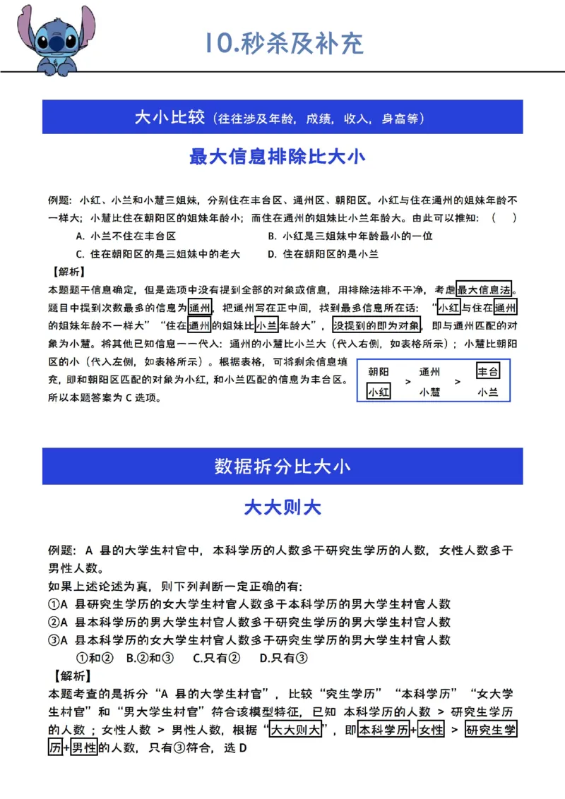 花生判断笔记总结_2026考公资料_（01）花生十三_0726花生行测笔记Q版无水印