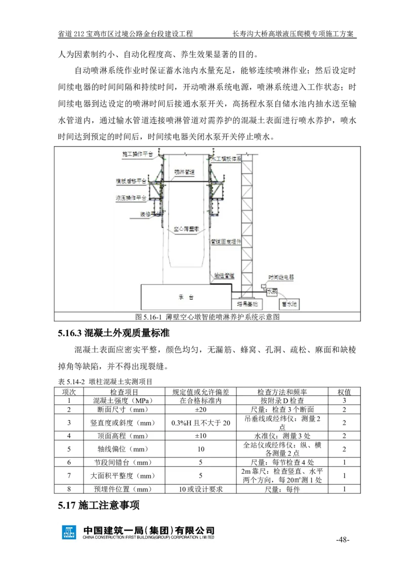 二等奖-长寿沟大桥高墩液压爬模专项施工方案-西北公司_2021-2023年优秀施组方案_施工方案_长寿沟大桥高墩液压爬模专项施工方案
