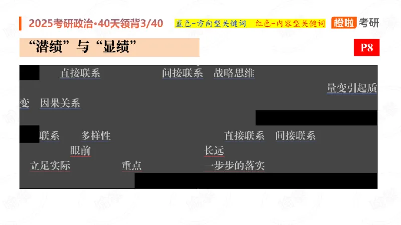 25考研政治领背DAY3（预习课件）_2026考公资料_（49）政治理论合集_政治理论合集_2025考研政治_17.橙拉_05.冲刺阶段_03.核心考点40天领背_讲义