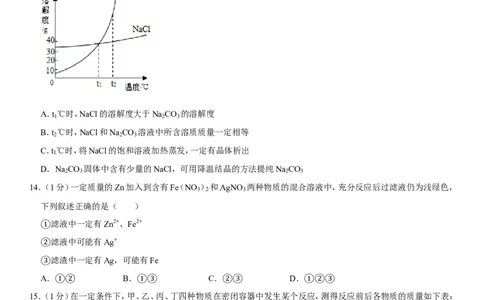 2019年江苏省无锡市中考化学试题及答案_中考真题_5.化学中考真题2015-2024年_地区卷_江苏省_无锡中考化学2008-2021年