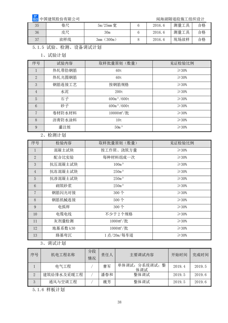 二等奖-阅海湖隧道施工组织设计-二公司_2021-2023年优秀施组方案_施工组织设计_阅海湖隧道施工组织设计