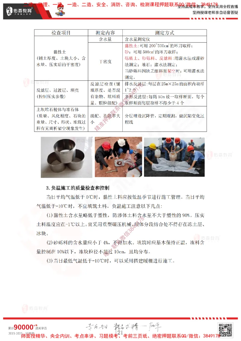2025.3.15佑森教育赵建玲授课一建水利实务《第3章土石方与土石坝工程、第5章堤防与河湖疏浚工程》专用讲义，版权所有，侵权必究_2026年一级建造师_2026年一建水利_知识点精讲课讲义