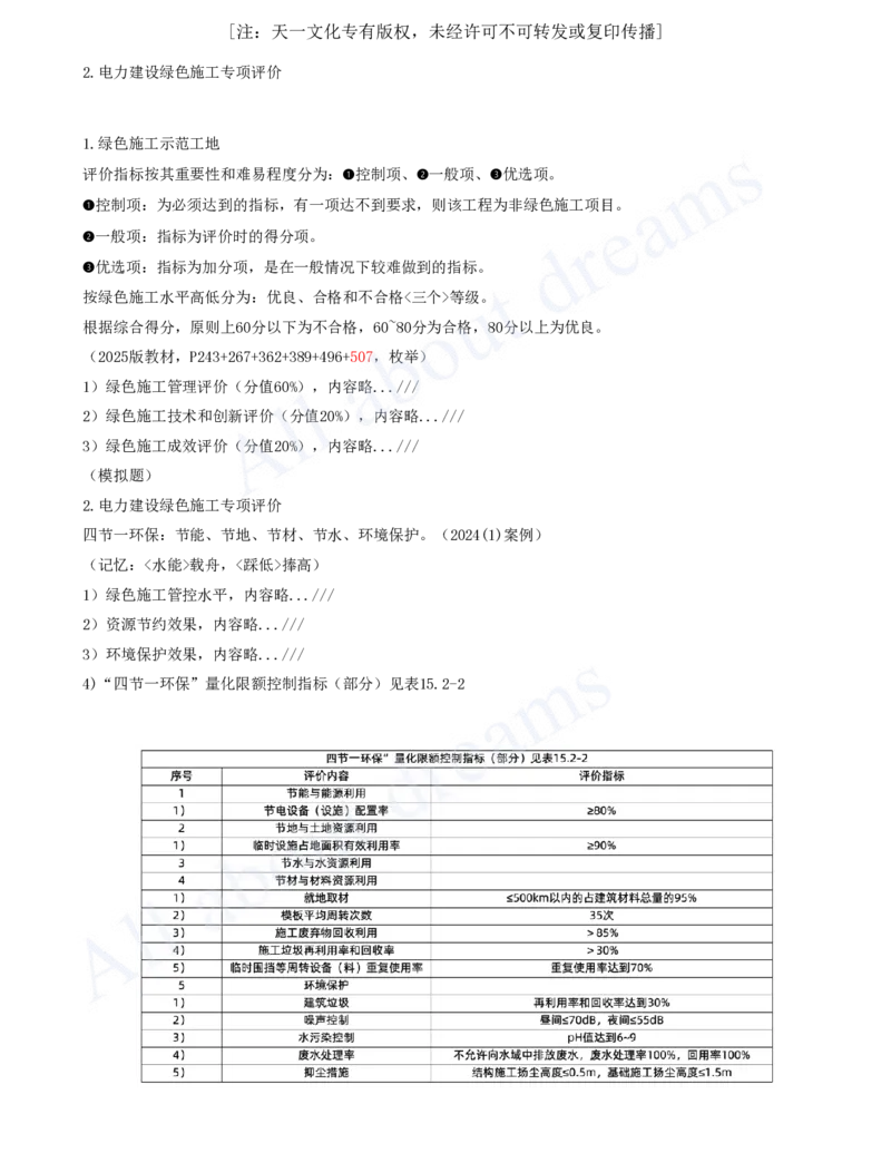 2025-95-第3篇-第15章-绿色建造及施工现场环境管理_2026年一级建造师_2026年一建水利_2025年一建水利SVIP_02-基础精讲✿高端面授✿深度强化_12-水利《天一精讲班》李想、王欣KL_李想