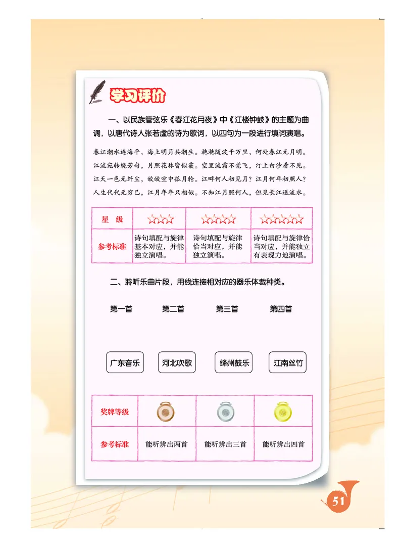 人音版8年级音乐上册高清教材简谱_4-教培资料-26年最新资料-同步更新_初中高中教资_03科三专项（进去保存报考的学科即可）_02科三专项（笔记真题思维导图教学设计版本二）