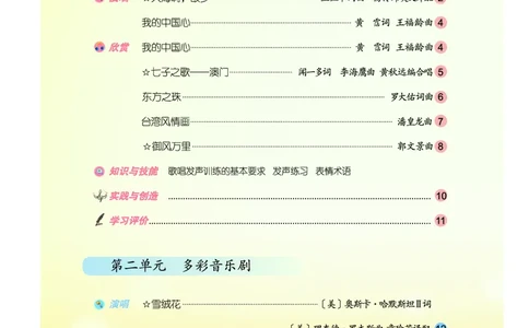 人音版8年级音乐上册高清教材简谱_4-教培资料-26年最新资料-同步更新_初中高中教资_03科三专项（进去保存报考的学科即可）_02科三专项（笔记真题思维导图教学设计版本二）