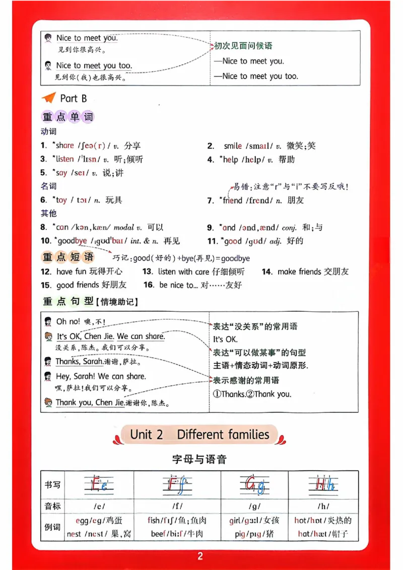 小白鸥情境题同步课时练PEP英语3年级上册：单元知识晨读晚记_2026万唯系列预习复习_2026版小学《万唯小白鸥情景题》3-6年级上册（数学、英语）（人教）