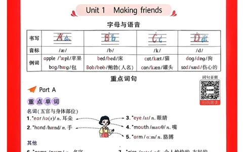 小白鸥情境题同步课时练PEP英语3年级上册：单元知识晨读晚记_2026万唯系列预习复习_2026版小学《万唯小白鸥情景题》3-6年级上册（数学、英语）（人教）