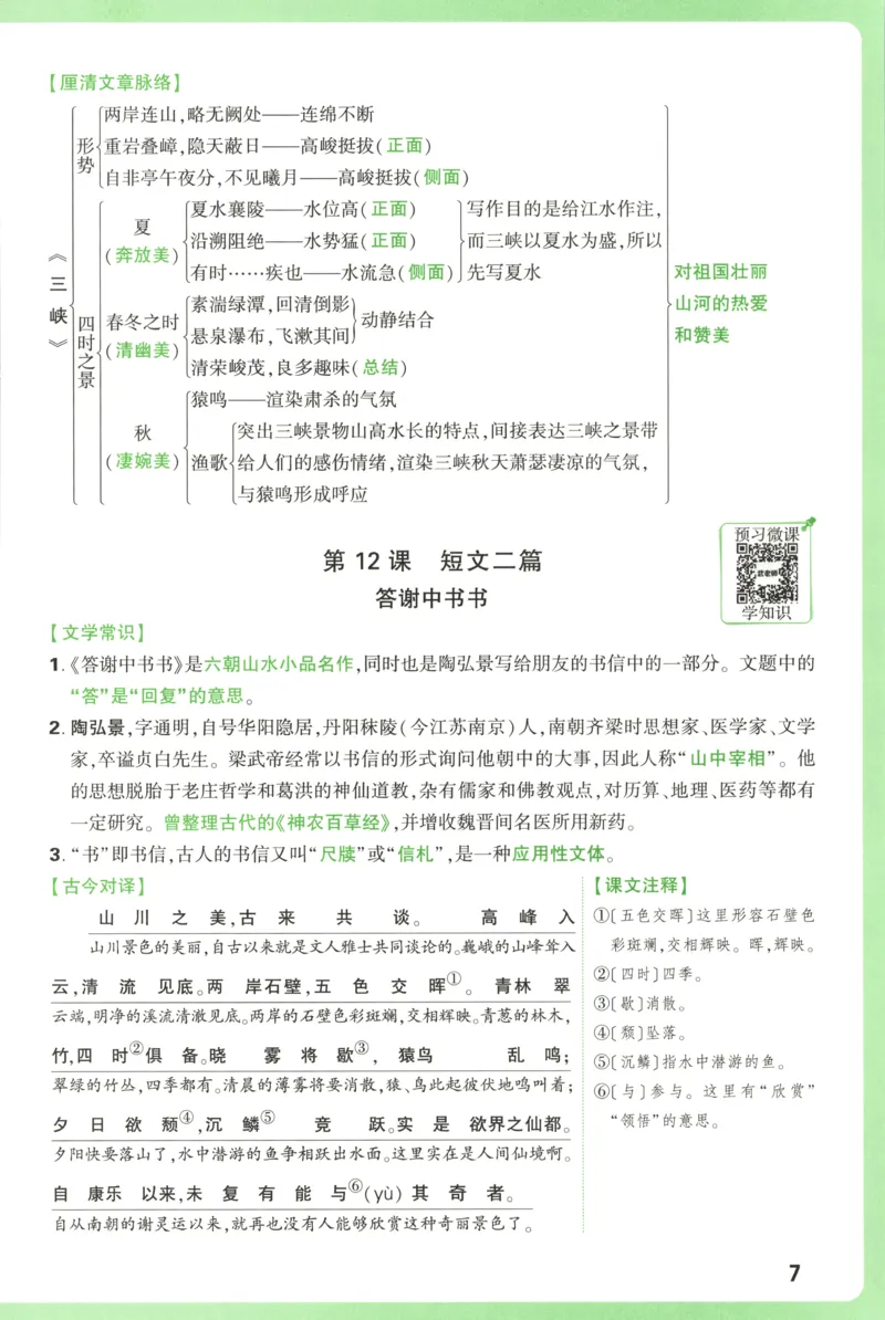 每周重点预习单_2026万唯系列预习复习_2026版初中《万唯周末检测小卷》8年级上册（语数外）_2025秋万唯周末小测卷语文8年级上册