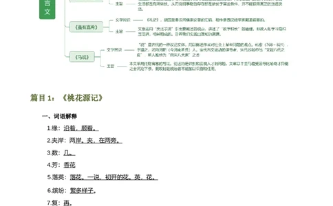 第18讲八下课标文言文复习（讲义）（全国通用）（原卷版）_120中考语文全套复习_中考语文复习总复习_一轮复习资料_完2024年中考语文一轮复习课件+讲义+练习（全国通用）