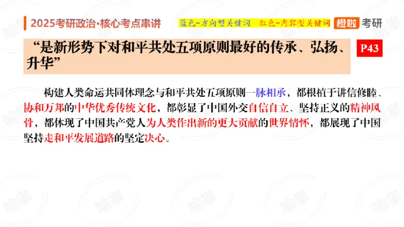 25考研政治《时政》串讲（预习课件）_2026考公资料_（49）政治理论合集_政治理论合集_2025考研政治_17.橙拉_05.冲刺阶段_02.政精行话_讲义
