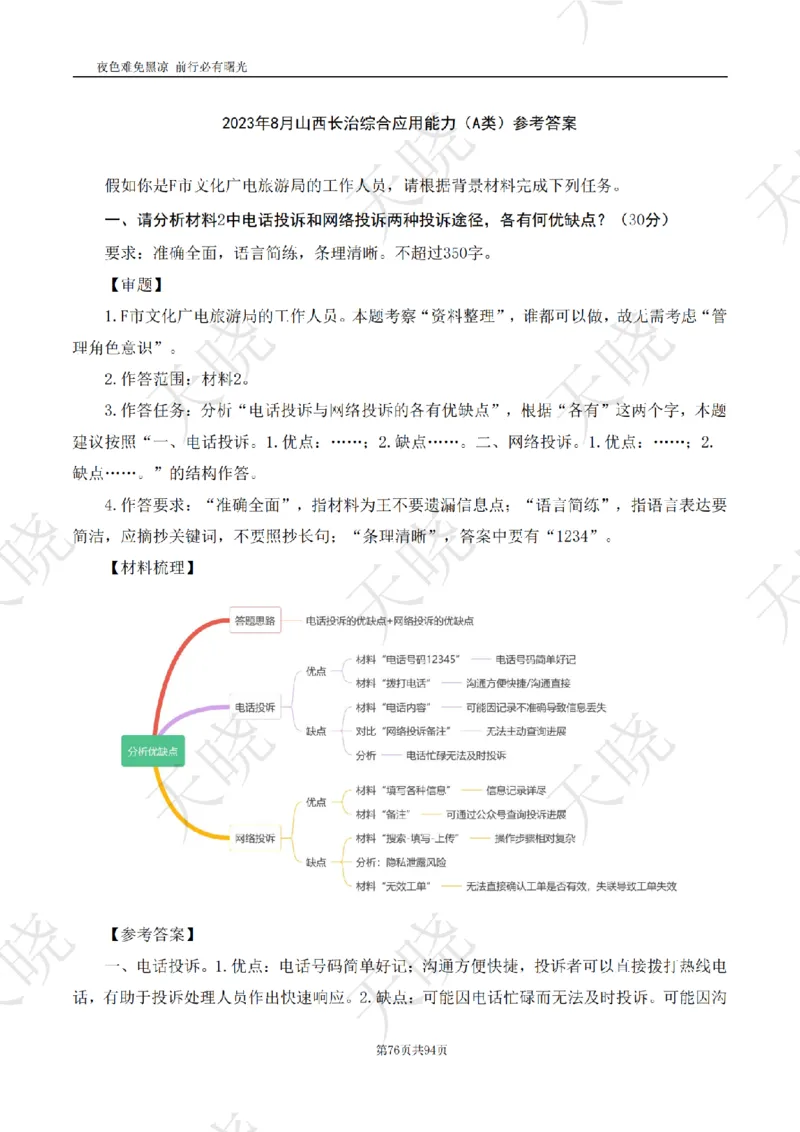 综A10套卷答案_1724377992792_2026考公资料_（28）上岸村合集（司马、章晓铭、王永恒、天晓、忠政、丁旭等）_2025合集_5天晓合集_2025天晓综A套卷刷题班（11套）