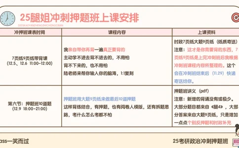 25考研政治冲刺班-课件1_2026考公资料_（49）政治理论合集_政治理论合集_2025考研政治_02.腿姐_04.冲刺预测_讲义资料