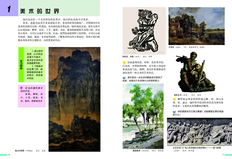 冀美版7年级美术上册高清教材_4-教培资料-26年最新资料-同步更新_初中高中教资_03科三专项（进去保存报考的学科即可）_02科三专项（笔记真题思维导图教学设计版本二）