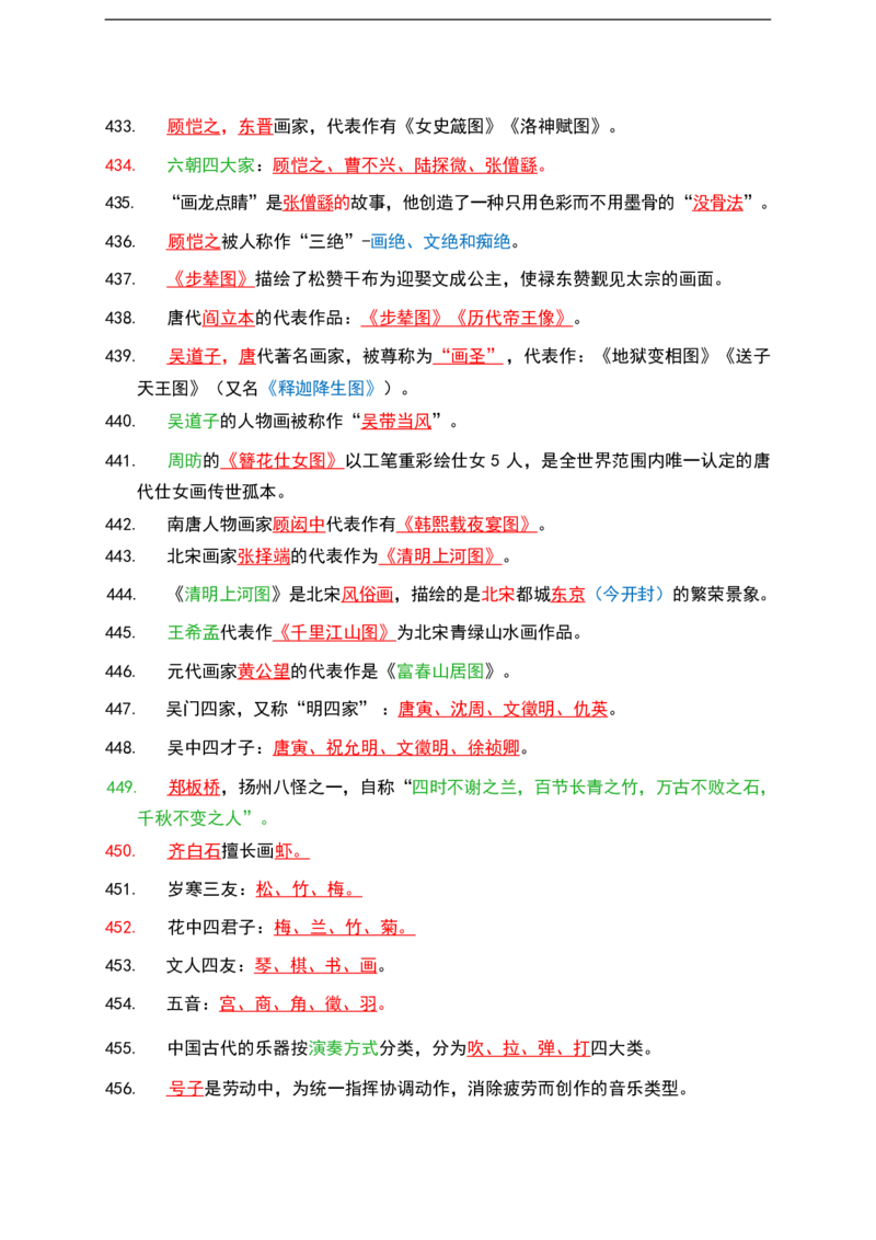 公基（常识）三色笔记_26吉林考备考资料包_08公共基础知识资料+试题
