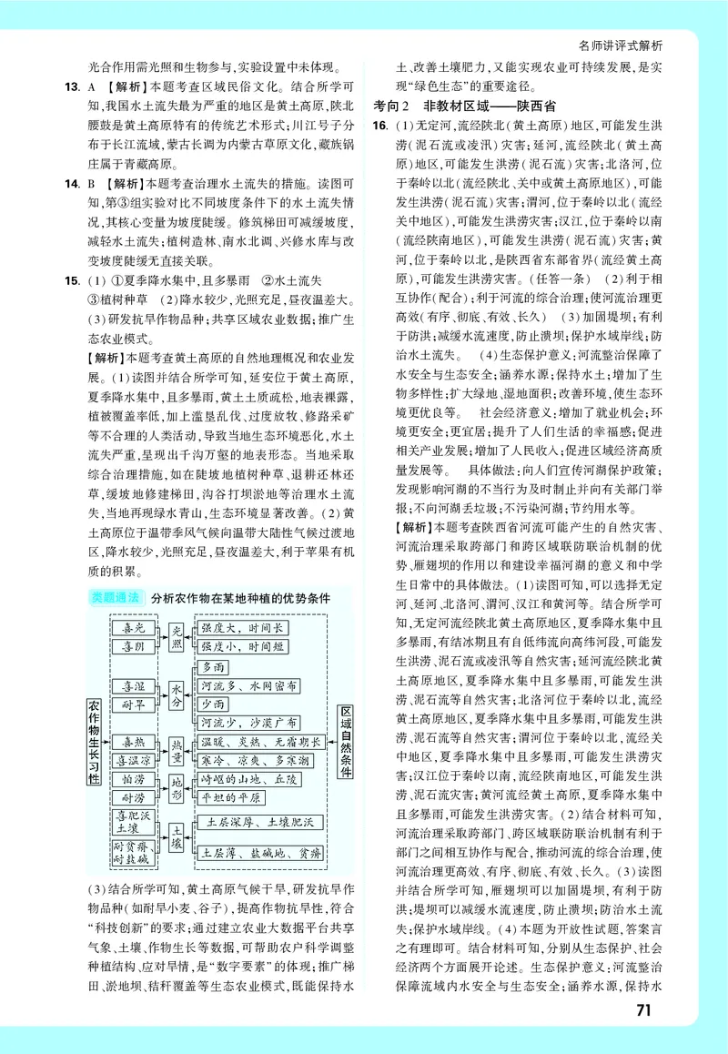 地理_大卷详解详析_2026万唯系列预习复习_2026版初中《万唯中考真题》分类与新考法（化学地理）_地理