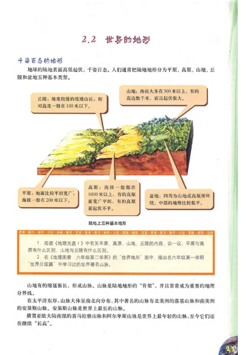 六年级下册地理沪教版电子课本_4-教培资料-26年最新资料-同步更新_初中高中教资_03科三专项（进去保存报考的学科即可）_02科三专项（笔记真题思维导图教学设计版本二）