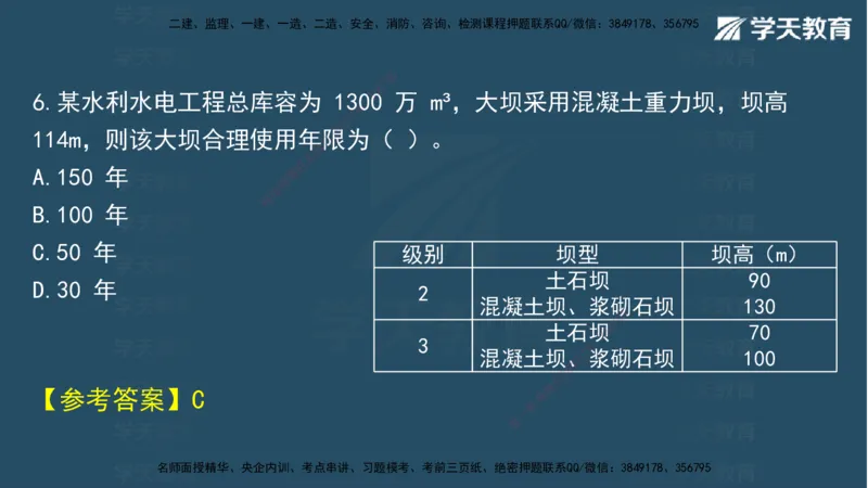 05.2025年一建《水利》模考测评卷（二)讲义（观看版）_2026年一级建造师_2026年一建水利_2025年一建水利SVIP_03-习题精析✿实战特训✿模考通关_26-水利《模考测评班》王澜XT