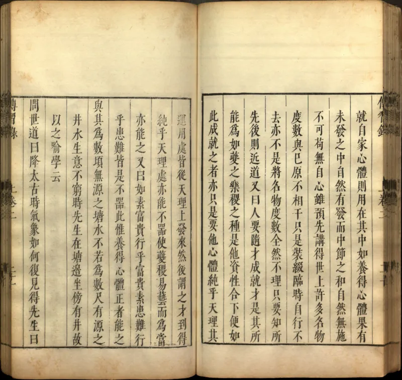 传习录.上下卷.明.王阳明著.明嘉靖二十九年王畿重刻本_t涯_绝版古籍电子书合集（13大类）_道家_传习录