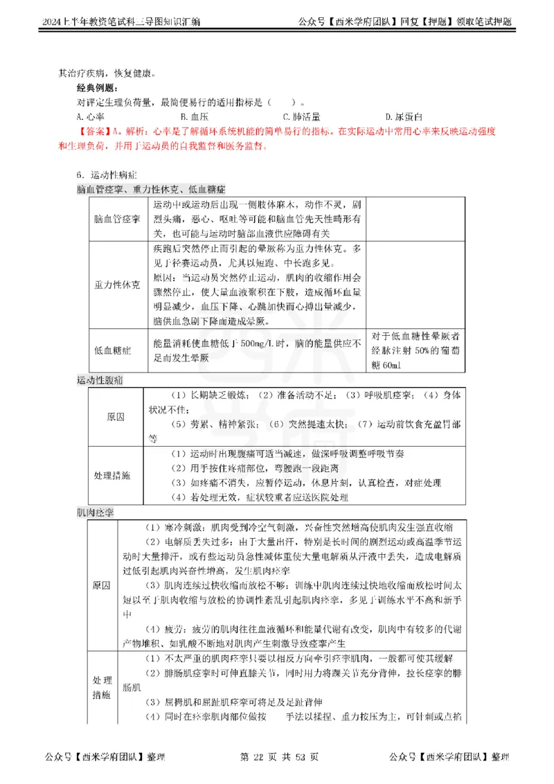 初中体育_4-教培资料-26年最新资料-同步更新_初中高中教资_03科三专项（进去保存报考的学科即可）_01科目三FB网课、三色速记手册、知识点导图等推荐_初中