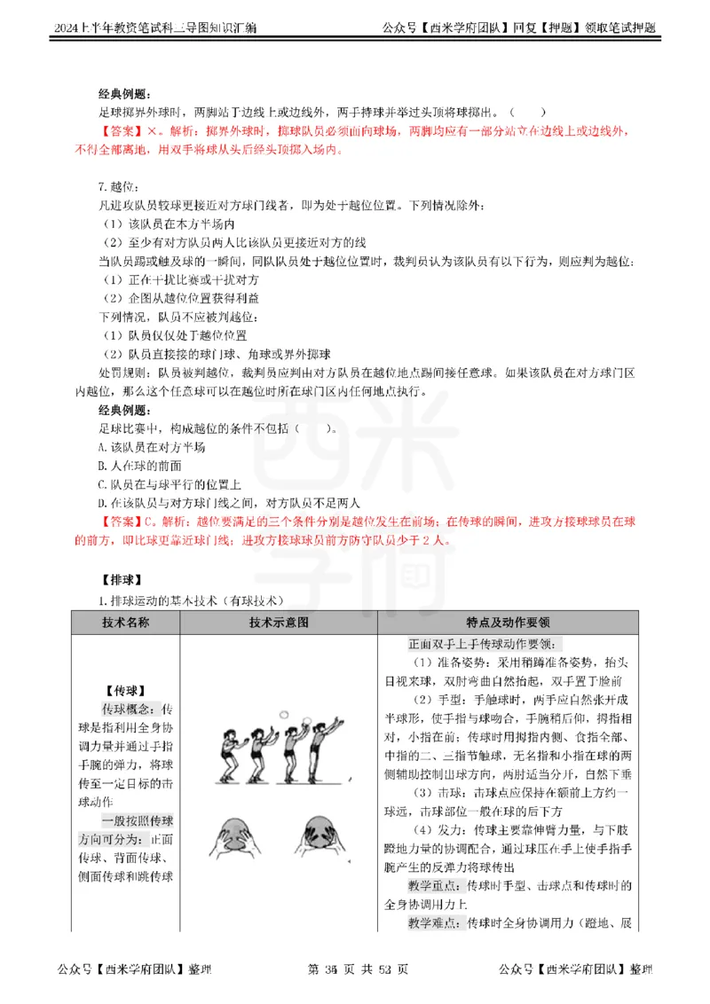初中体育_4-教培资料-26年最新资料-同步更新_初中高中教资_03科三专项（进去保存报考的学科即可）_01科目三FB网课、三色速记手册、知识点导图等推荐_初中