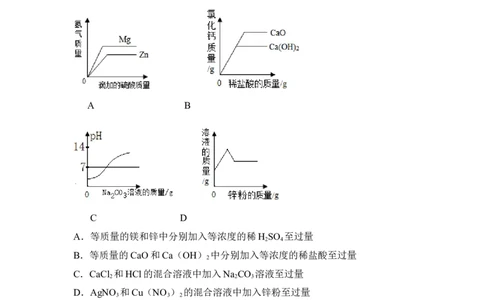 2018年四川省南充市中考化学试卷（含解析版）_中考真题_5.化学中考真题2015-2024年_地区卷_四川省_四川南充化学12-22