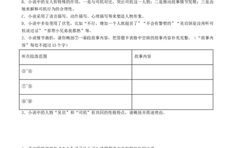 考点13小说阅读（好题冲关&middot;真题演练）（原卷版）_120中考语文全套复习_中考语文复习总复习_一轮复习资料_完2024年中考语文一轮复习讲义练习（全国通用）_第二部分：帮阅读