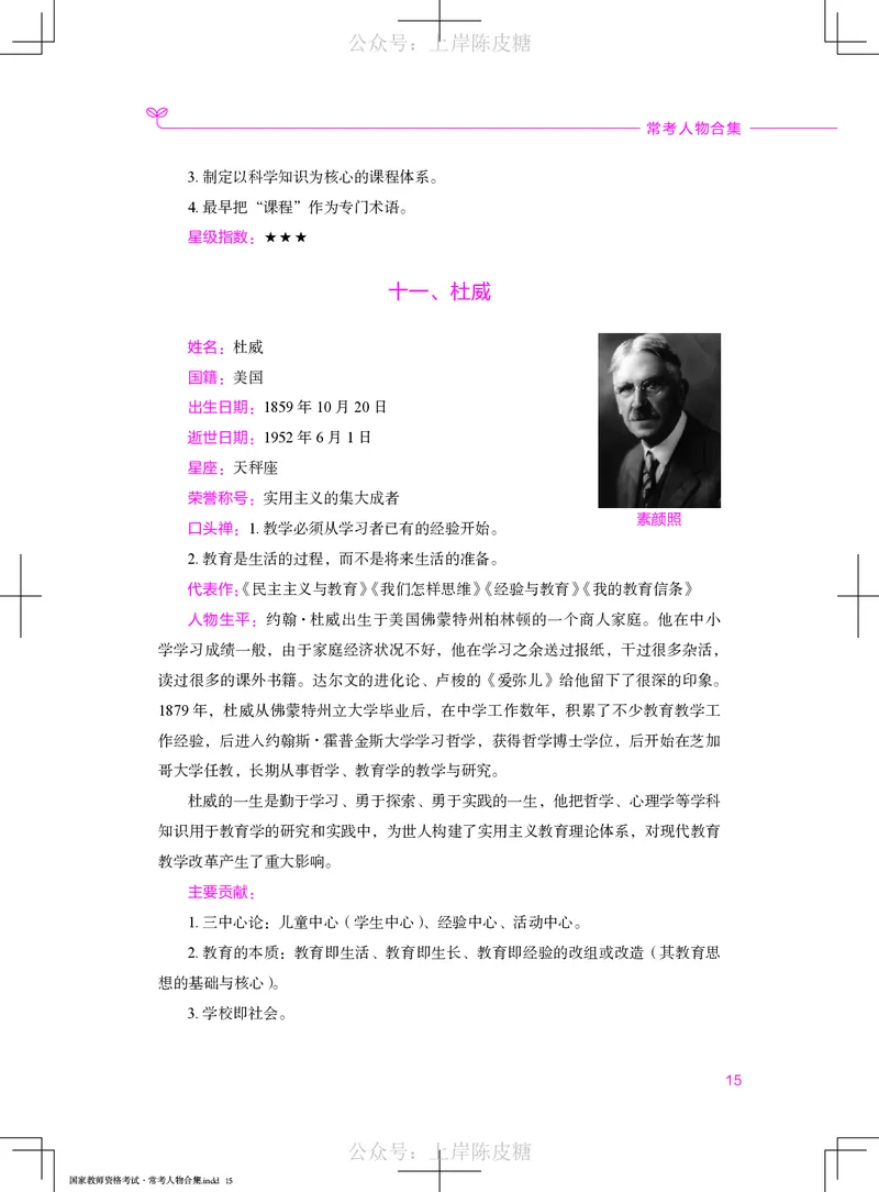 国家教师资格考试&middot;常考人物合集_4-教培资料-26年最新资料-同步更新_科一科二电子资料合集中小幼（笔记真题知识点汇总等）文件多，按需保存_科一科二知识专项（中小幼）推荐