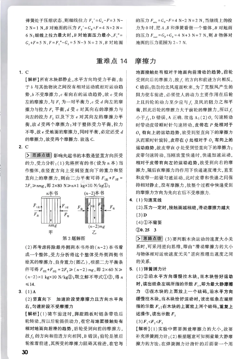 万唯尖子生每日一题人教物理八年级答案_2026万唯系列预习复习_2026版初中《万唯尖子生》每日一题8年级上册（物理）（人教版）