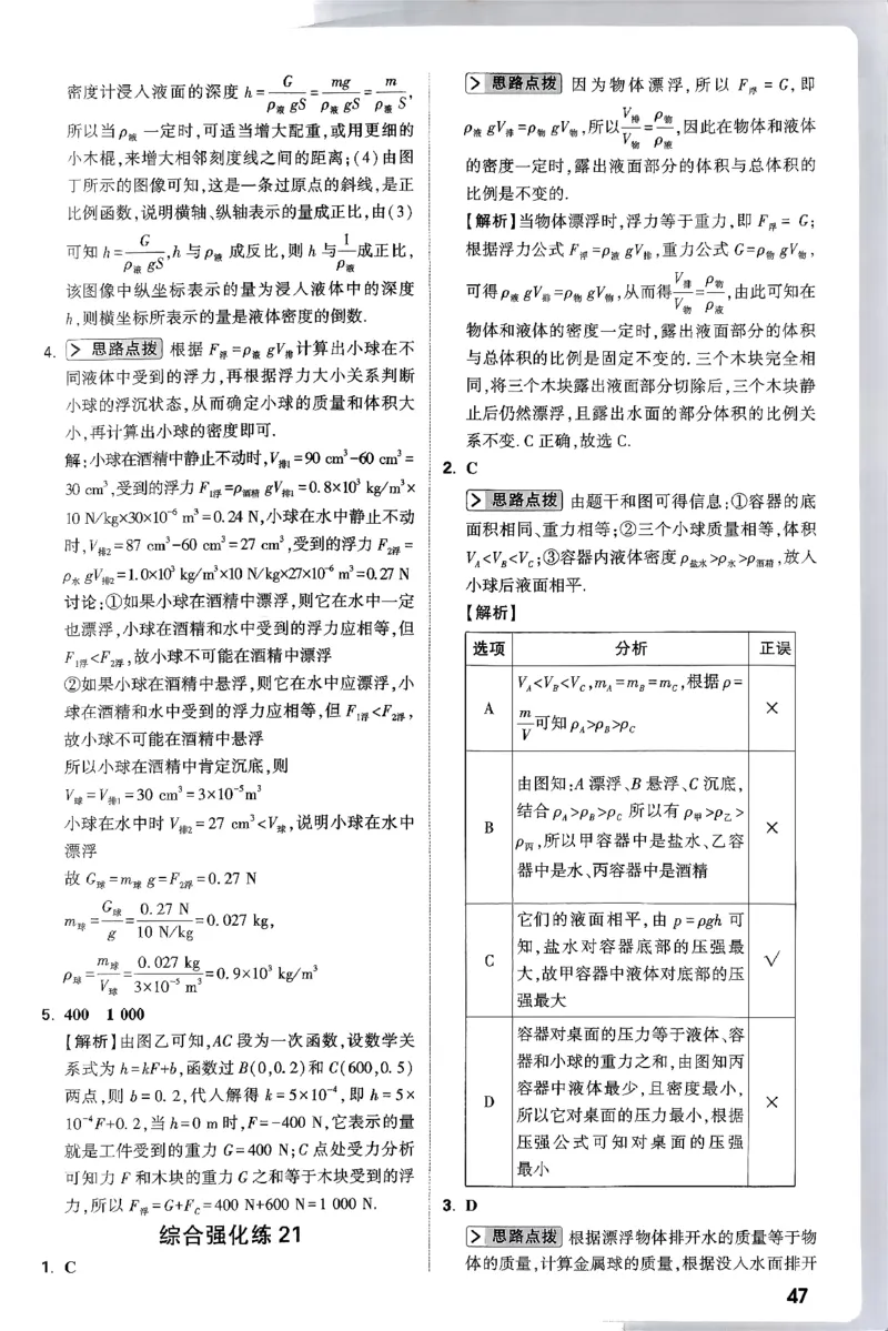 万唯尖子生每日一题人教物理八年级答案_2026万唯系列预习复习_2026版初中《万唯尖子生》每日一题8年级上册（物理）（人教版）
