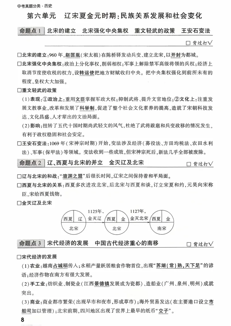 历史_核心知识记背_2026万唯系列预习复习_2026版初中《万唯》中考真题分类与新考法（语数外物历道生）_2026万唯中考历史分类与新考法