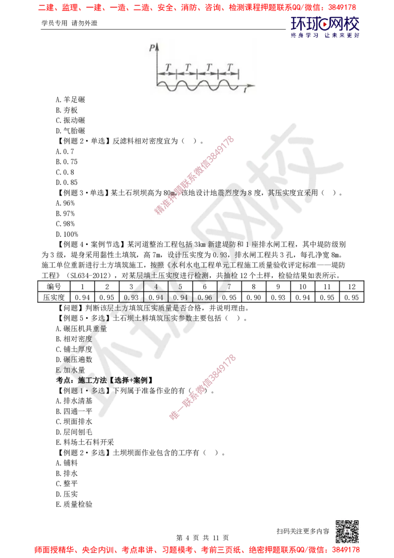 05.2025一建水利精题必练-第5讲-第3章土石方与土石坝工程_2026年一级建造师_2026年一建水利_2025年一建水利SVIP_03-习题精析✿实战特训✿模考通关_19-水利《精题必练班》赵珊珊HQ