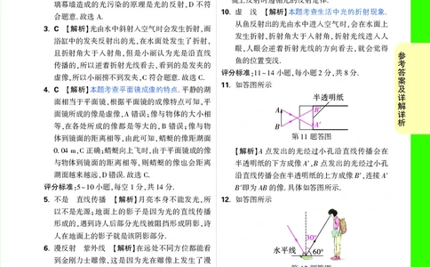 第20天详解详析_2026万唯系列预习复习_2025版《万唯初中预习视频课》789年级上册多版本_2025版万唯初二预习视频课物理人教版上册_视频_第20天_答案详解详析_第20天章整合小练