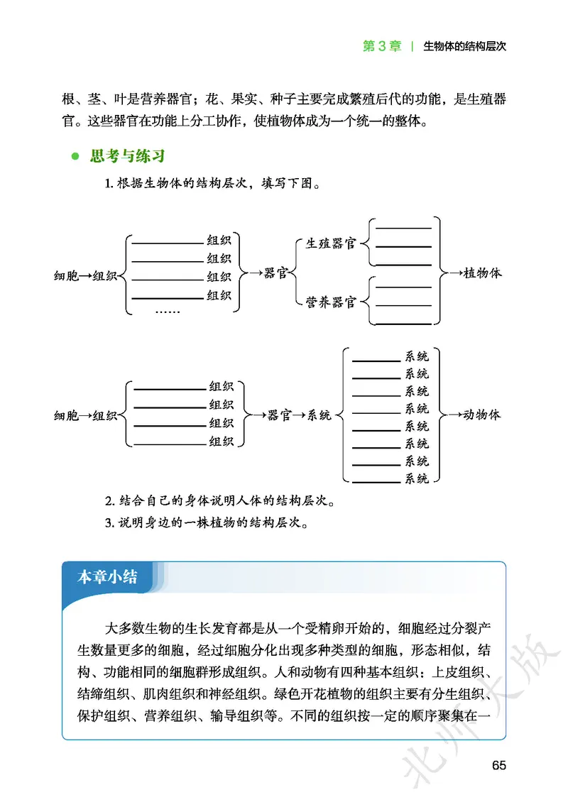 北师大7年级生物上册高清教材_4-教培资料-26年最新资料-同步更新_初中高中教资_03科三专项（进去保存报考的学科即可）_02科三专项（笔记真题思维导图教学设计版本二）